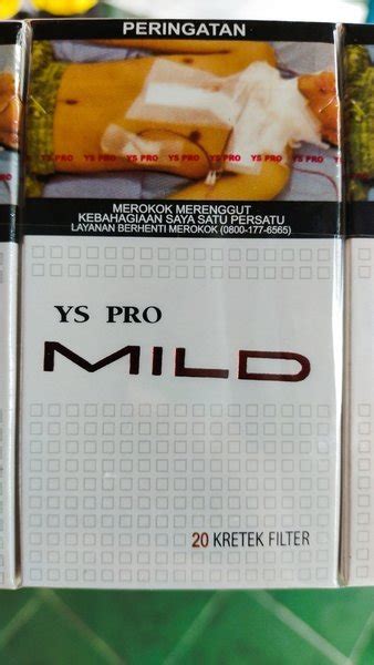 rokok ys pro mild harga